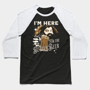 Drinking ButterBeer with on the Greats Potterhead Fans Baseball T-Shirt